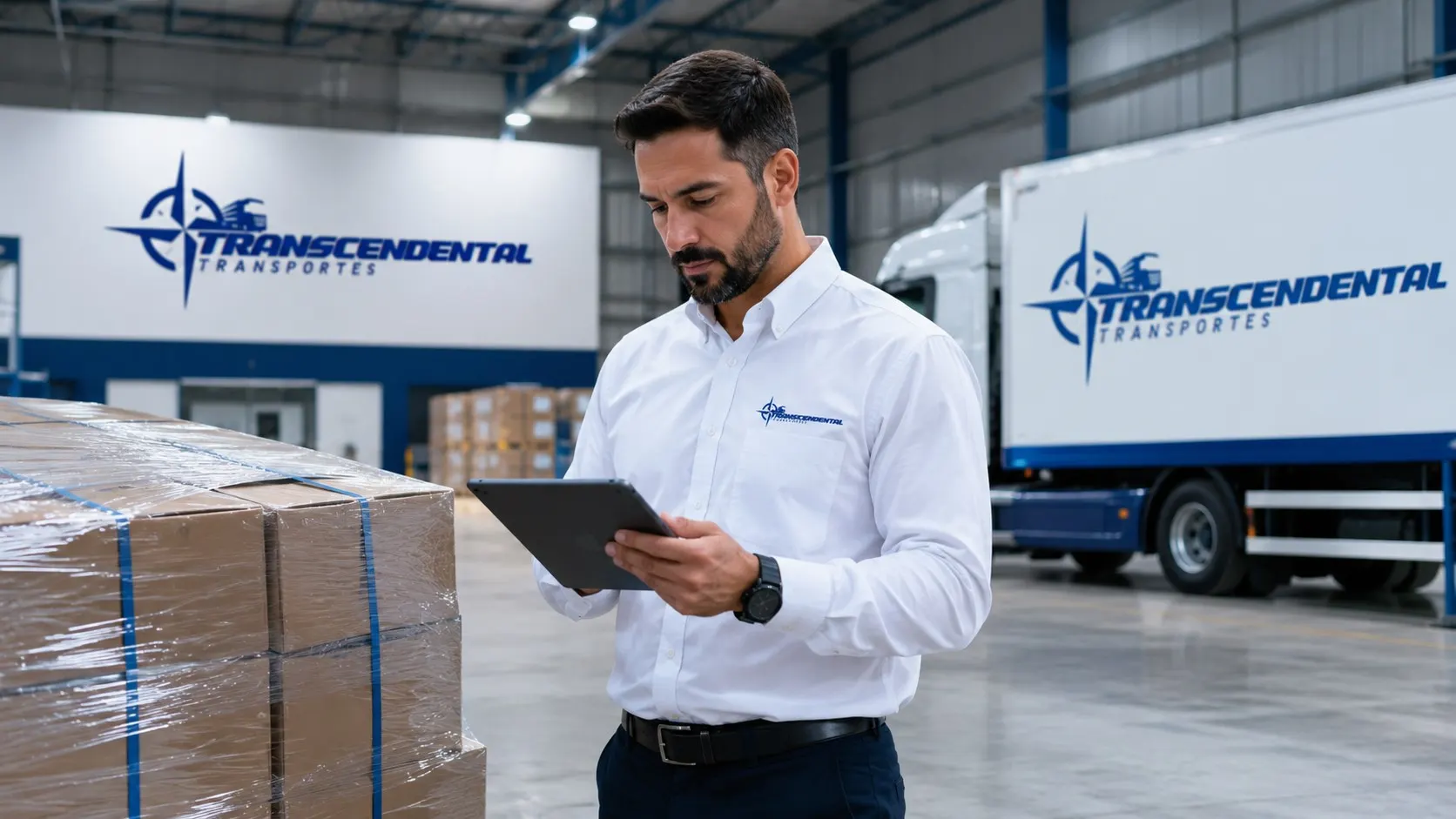 Cotação de frete interestadual sendo analisada pela equipe comercial da Transcendental