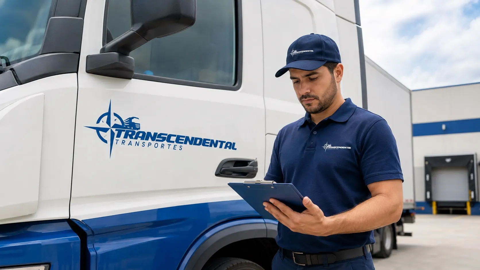 Embarcador revisando cotação de frete com apoio comercial